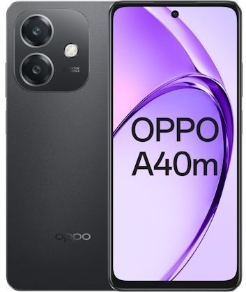 OPPO A40M 256GB Sparkle Black - Mobiele telefoon