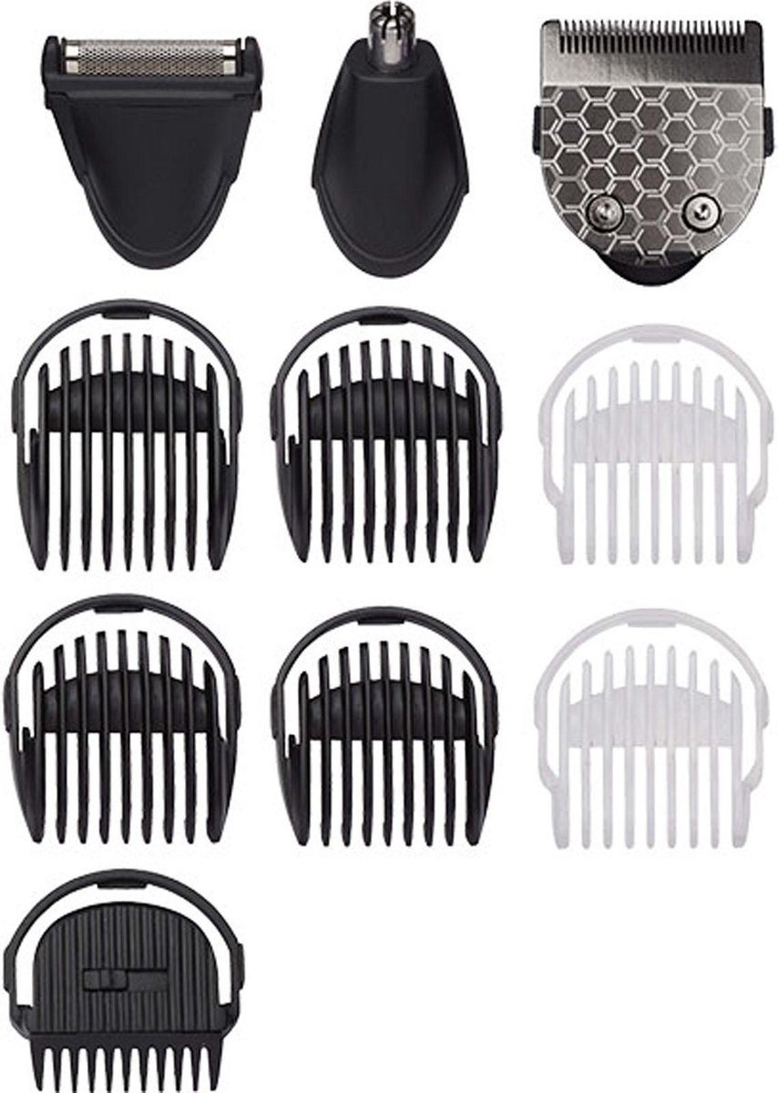 BaBylissMEN 10-in-1 Carbon Steel MT728E - Baardtrimmer