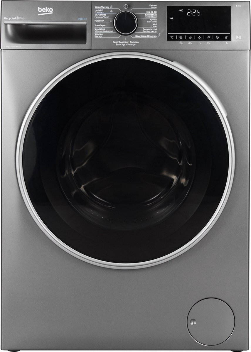 Beko B3WT5941M IronFast RecycledTub - Wasmachine