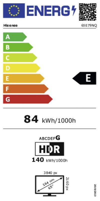 Hisense 65E79NQ - QLED TV