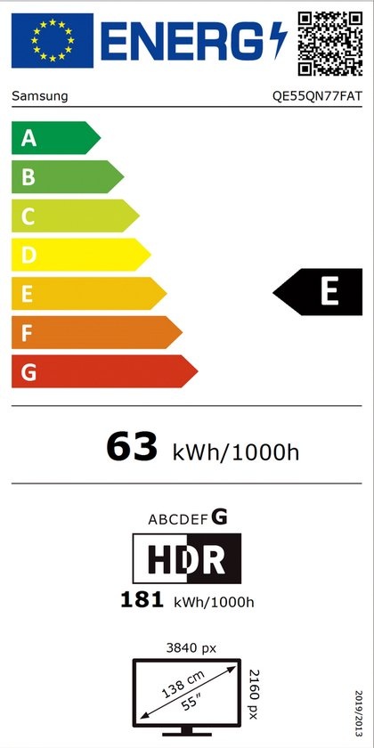 Samsung Neo QLED 4K 55QN77F (2025) - QLED TV