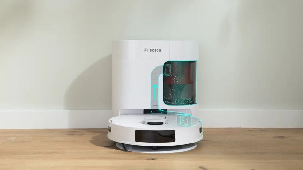 Bosch Spotless Advanced + BCRD2W - Robotstofzuiger