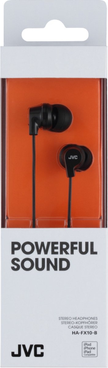 JVC HA-FX10-B-EF - Oordopjes
