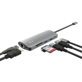 Trust Dalyx 7-in-1 USB-C-adapter - Adapter