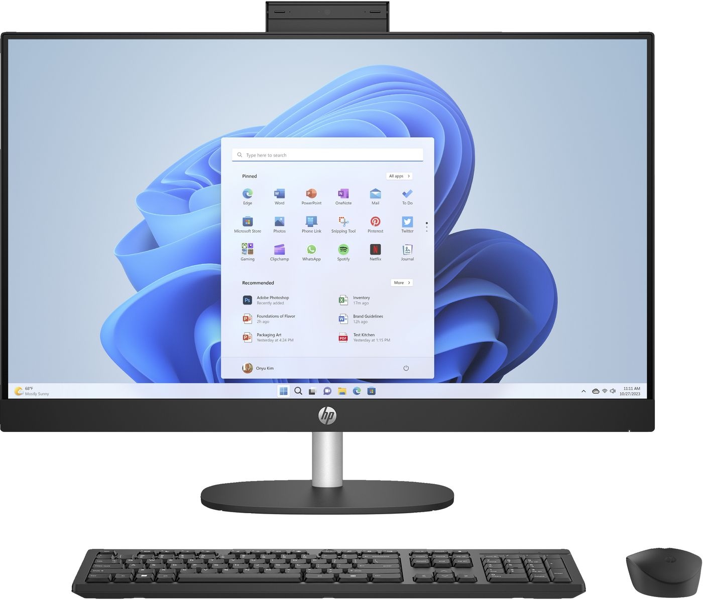 HP 27-cr0055nd - All-in-one PC