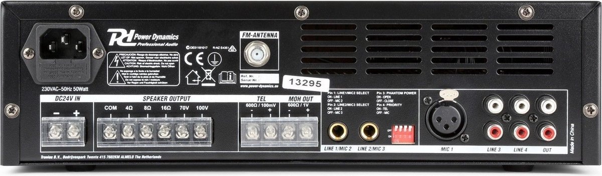 Power Dynamics PBA30 100V - Versterker