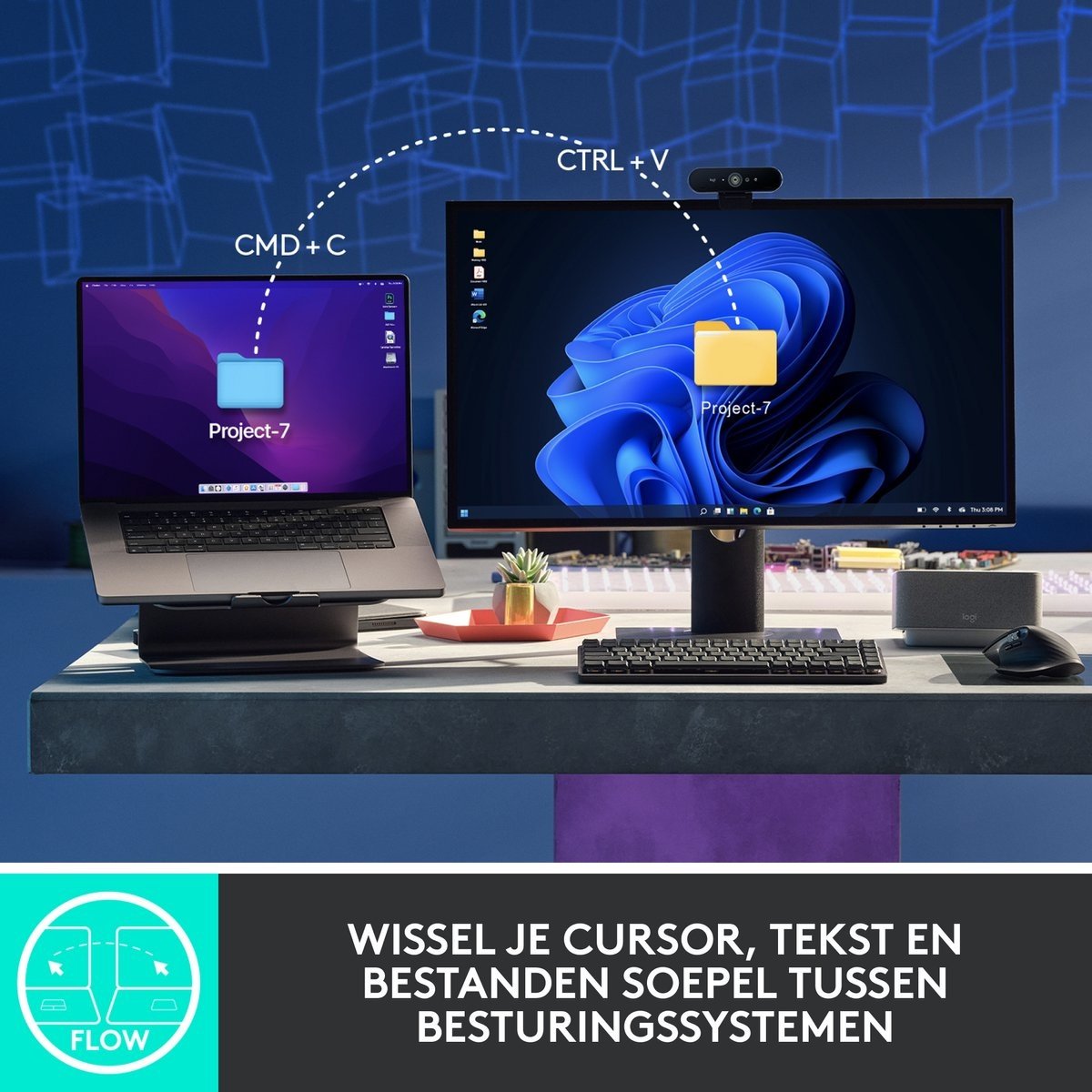 Logitech MX Master 3S - Muis