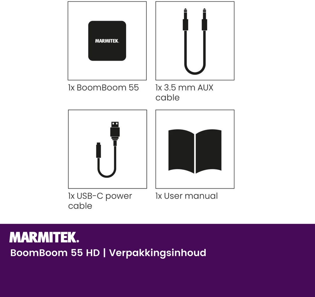 Marmitek BoomBoom 55 HD Bluetooth transmitter