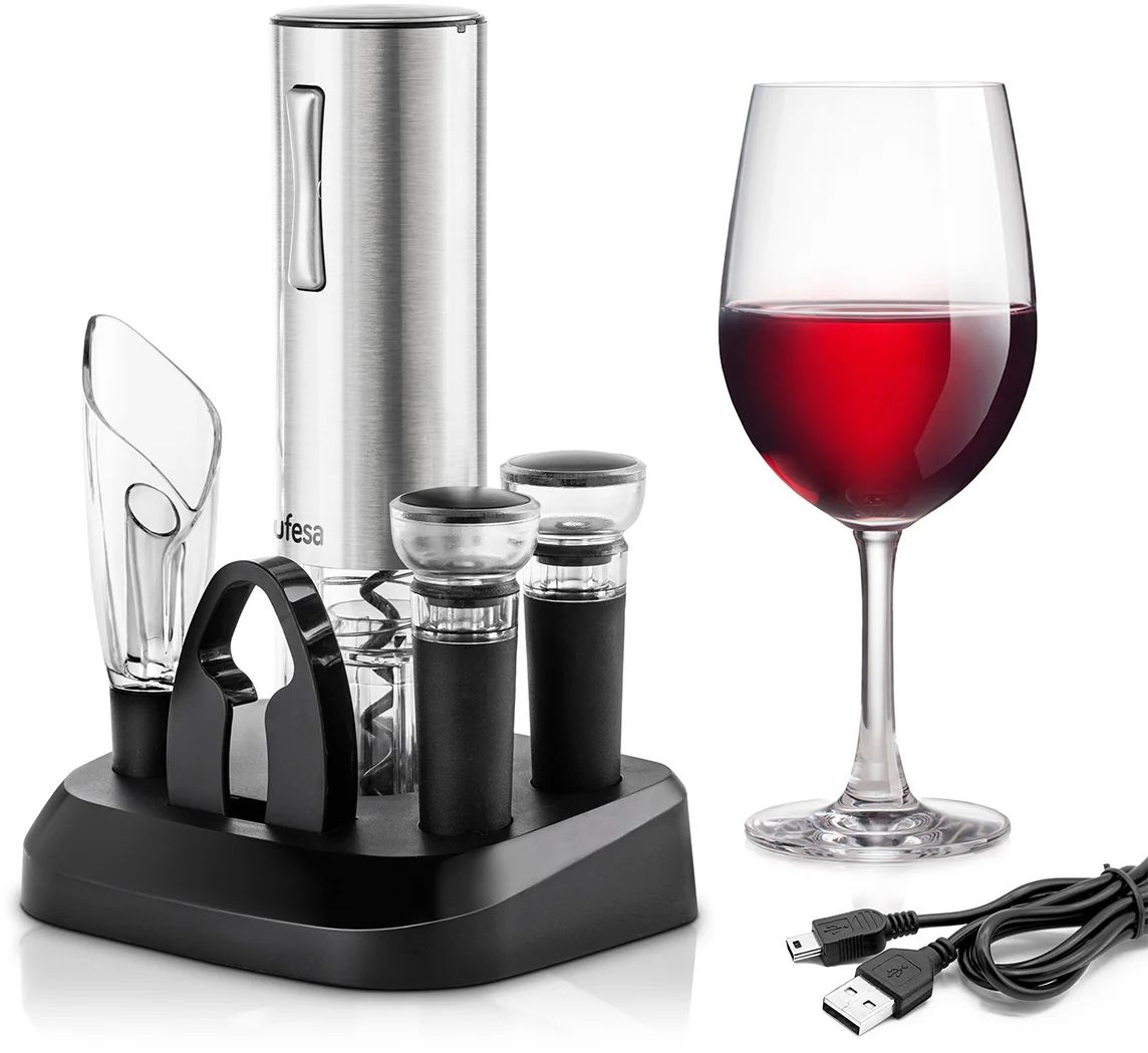 Ufesa EasyPack Elektrische kurkentrekker - Elektrische kurkentrekker