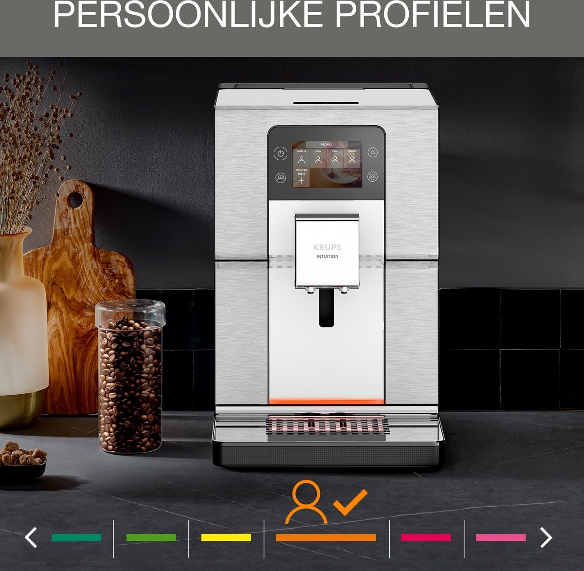 Krups Intuition Experience+ EA877D - Koffiemachine