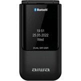 Aiwa FP-24BK Zwart - Senioren telefoon