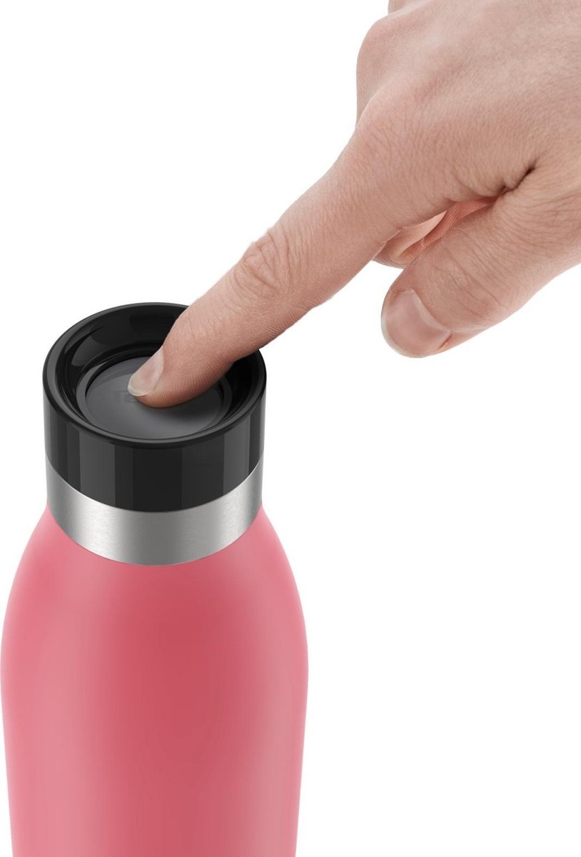 Tefal Bludrop Basic 0,5L RVS/Koraal - Drinkfles