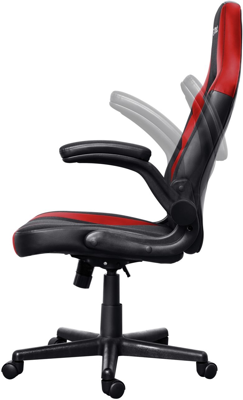 Trust GXT 703R Riye Zwart/Rood - Gaming Stoel