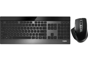 Rapoo 9900M - Toetsenbord + muis set