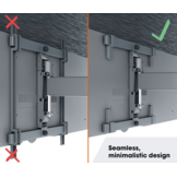 Vogel's TVM 3665 Muurbeugel Oled (40-77 inch) - TV muurbeugel
