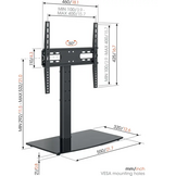Vogel's MS3085 TV tafelstandaard - TV muurbeugel
