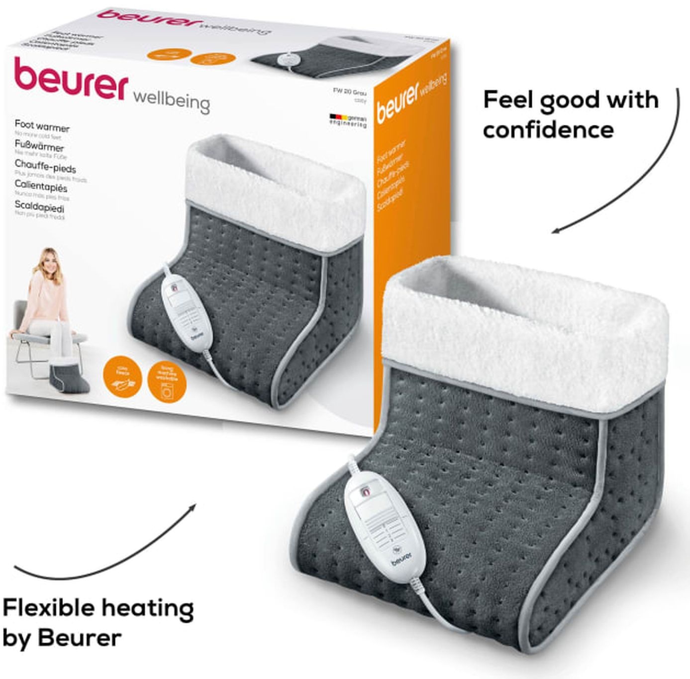 Beurer FW 20 - Elektrische voetenwarmer