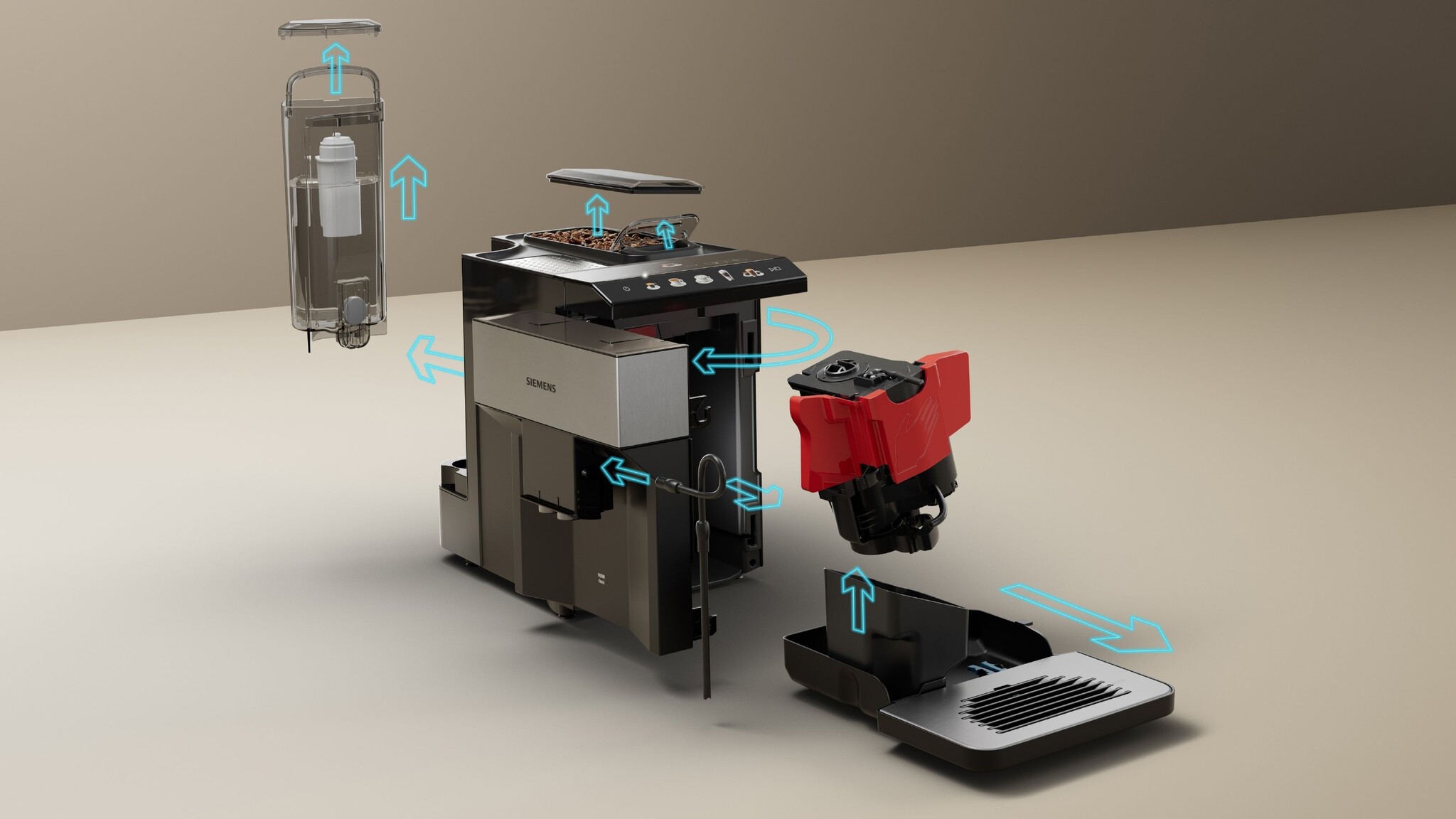 Siemens TP517DF3 extraKlasse - Koffiemachine