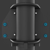 Cavus CAPFSARCB Soundbar AP frame voor Sonos Arc (Ultra) Zwart