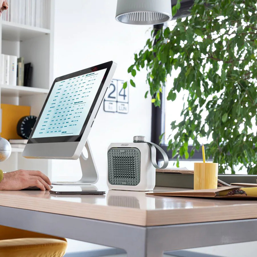 De'Longhi HFX10B03GR Keramische  - Elektrische kachel