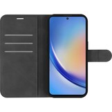 Just in Case Samsung Galaxy A35 Premium Wallet Zwart - Beschermhoes