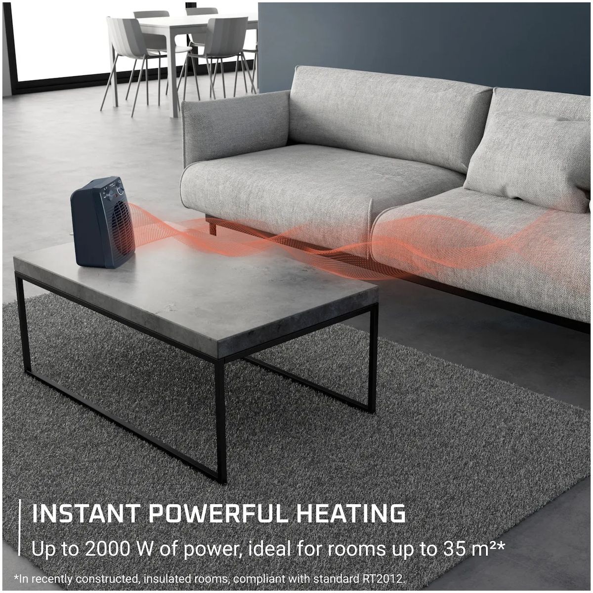 Rowenta Compact Power SO2211F0 - Elektrische kachel