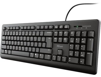 Trust 23880 Primo Zwart - Toetsenbord