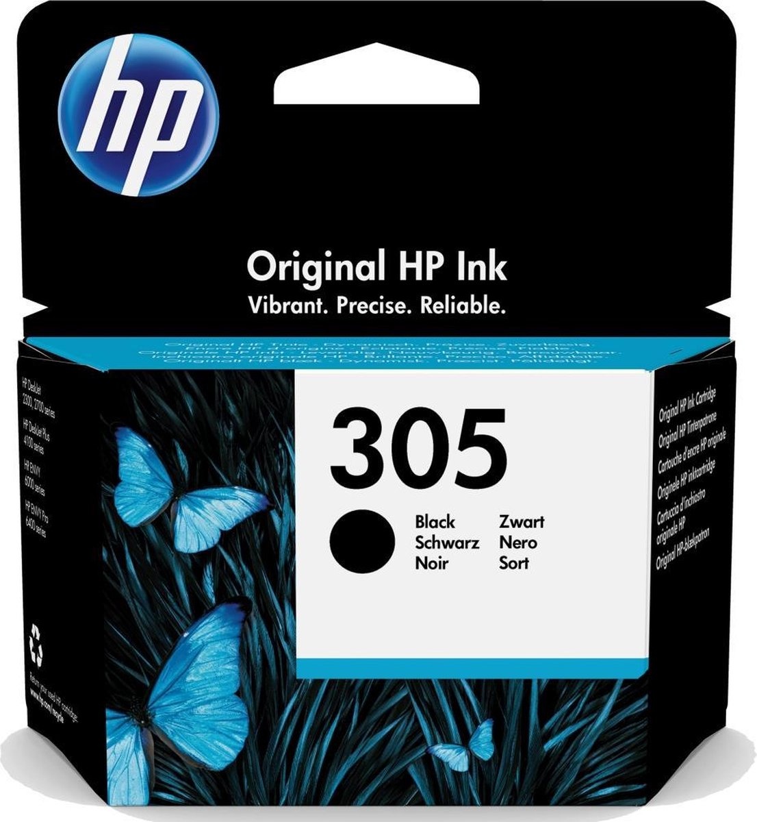 HP 305 Zwart - Inktcartridge