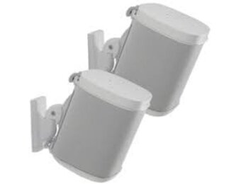 Sanus Speaker Wandsteun - Sonos ONE-PLAY:1 Pair - White - Muurbeugel
