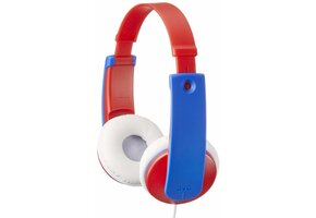 JVC HA-KD7-RNE Blauw/Rood - Kinder koptelefoon