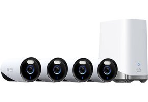 Eufy eufyCam E330 4-Cam Kit  (4 camera's + Homebase 3) - Beveiligingscamera