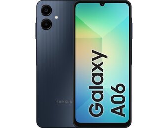 Samsung Galaxy A06 64GB Zwart - Mobiele telefoon