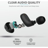 Trust Nika Compact - Draadloze oordopjes