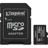 Kingston Canvas Select Plus Gen. 3 microSDXC 256GB met SD-adapter - Micro SD kaart