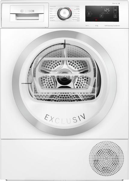 Bosch WTU87692NL EXCLUSIV - Warmtepompdroger