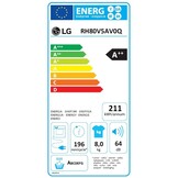 LG RH80V5AV0Q  - Warmtepompdroger