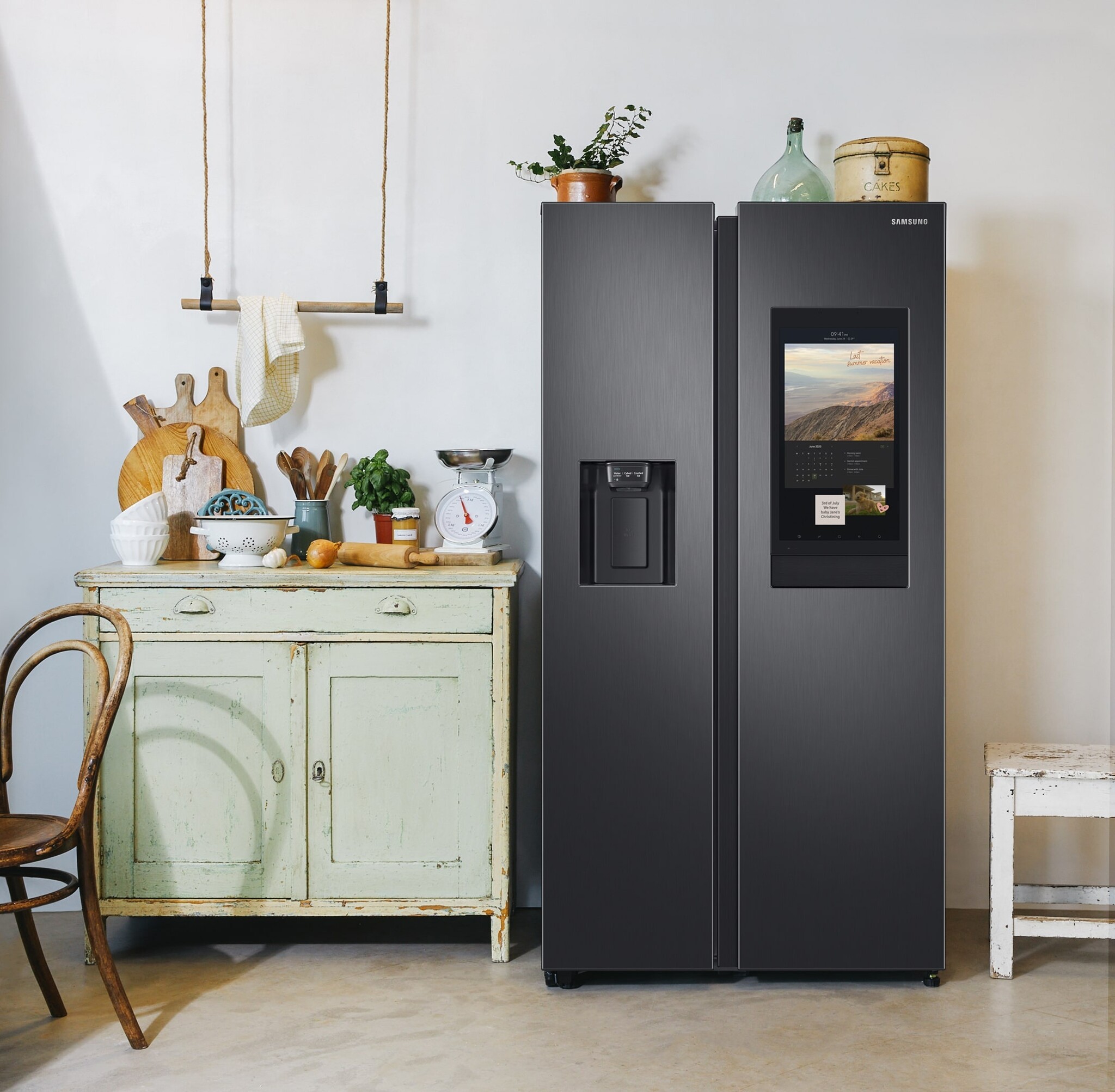 Samsung Family Hub RS6HA8891B1/EF - Amerikaanse koelkast