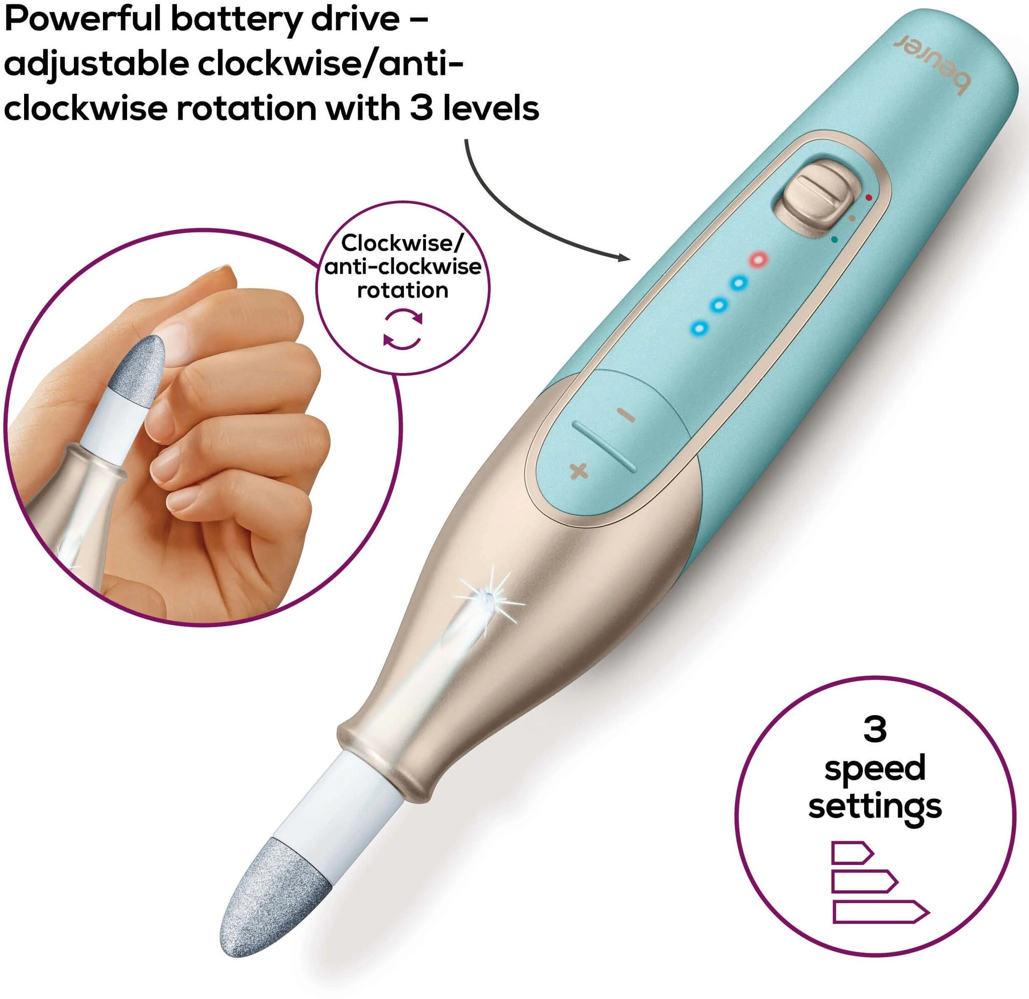 Beurer MP 84 Manicure-/ pedicureset - Manicure/ pedicure set