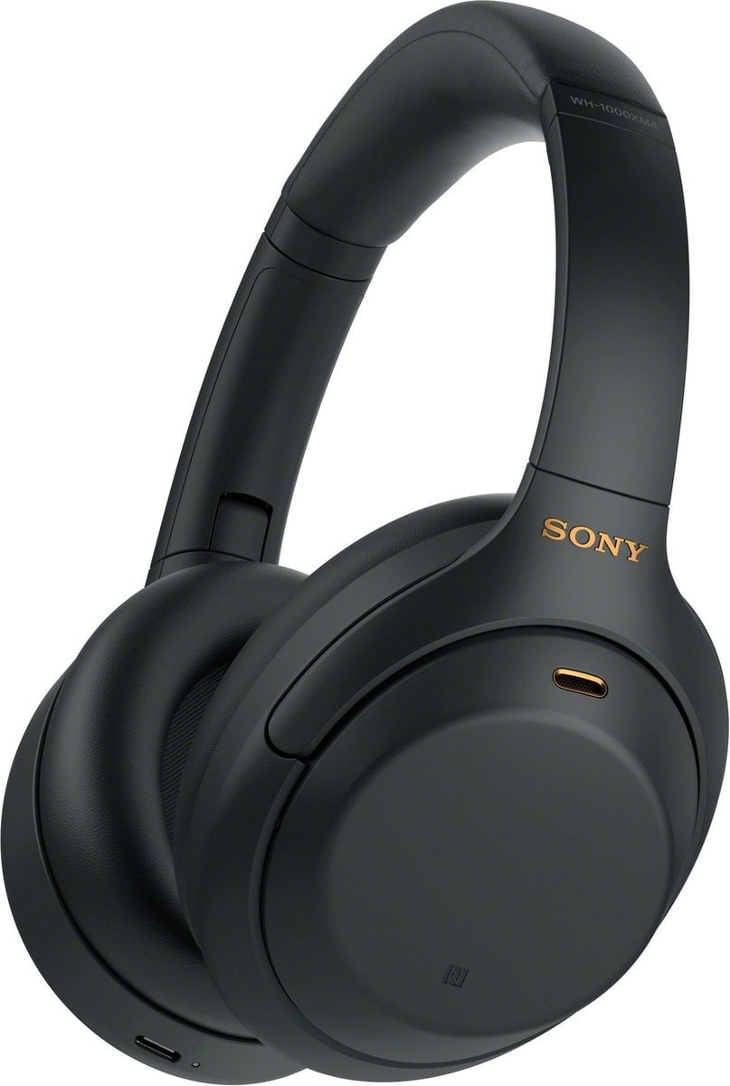 Sony WH-1000XM4 Zwart - Draadloze koptelefoon