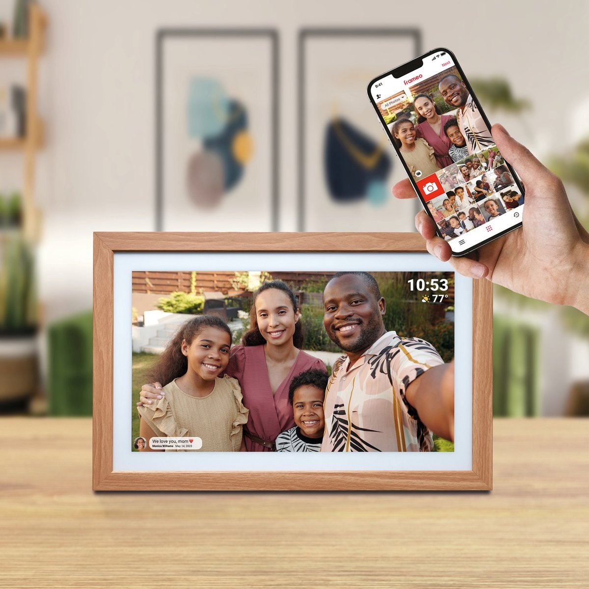 Denver PFF-2162LW - Digitale fotolijst