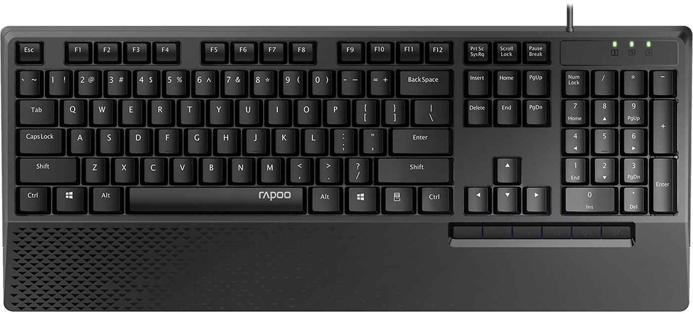 Rapoo Wired Combo NX2000 - Toetsenbord + muis set