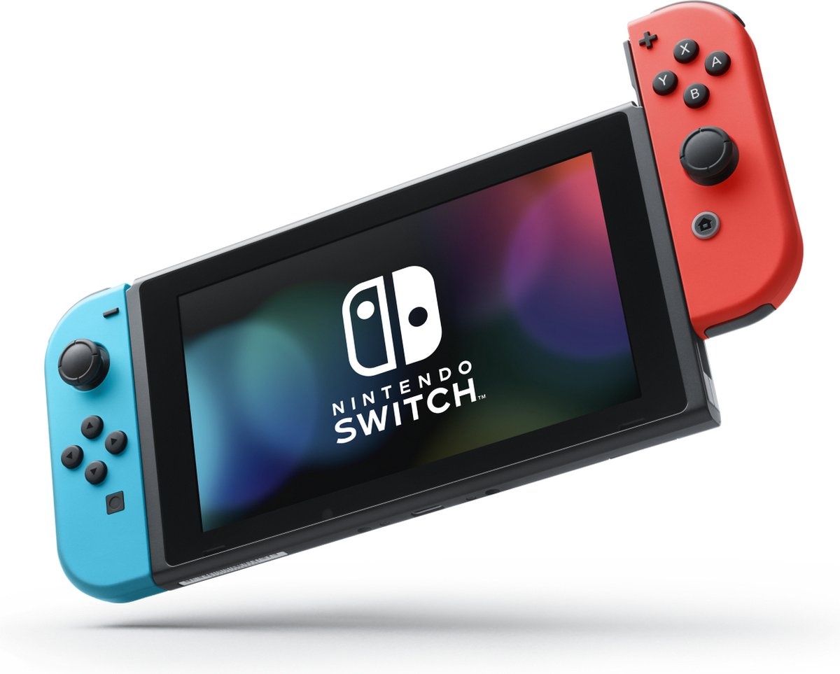 Nintendo Switch Rood/Blauw + Switch Sports + 12 maanden Nintendo Switch Online - Console
