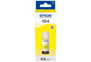 Epson Inktflesje Ecotank 104 Yellow - Inktcartridge