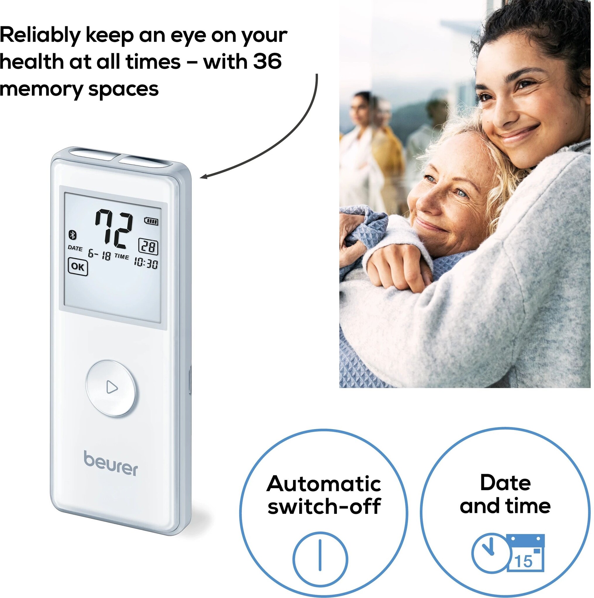 Beurer ME 90 Mobiel ECG apparaat