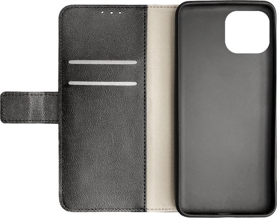 Cazy Wallet Classic voor iPhone 14 Zwart - Telefoonhoesje
