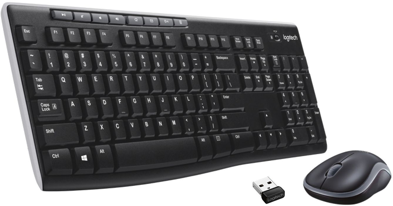 Logitech MK270 - Toetsenbord + muis set