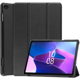 Just in Case Smart Tri-Fold Case - Lenovo M10 - Zwart - Tablethoes