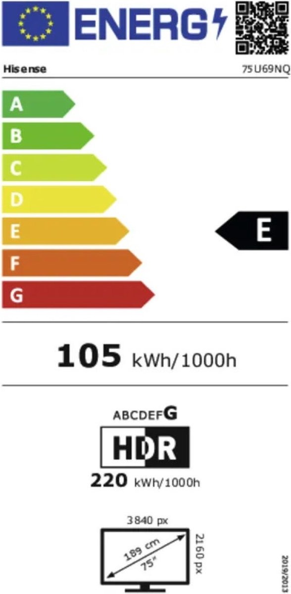 Hisense 75U69NQ - QLED TV