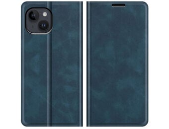 Cazy Wallet Magnetic hoesje Blauw voor iPhone 14 - Telefoonhoesje