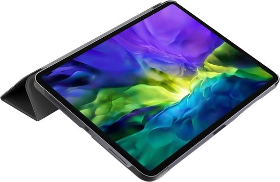 Just in Case Smart Tri-Fold voor iPad Pro 12.9 Zwart - Tablethoes